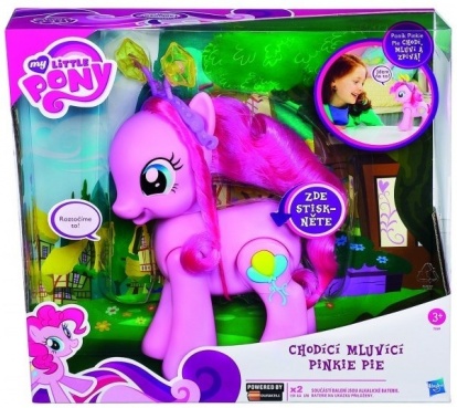 My Little Pony chodiace a hovoriace Pinkie Pie