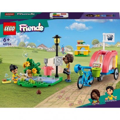 Lego Friends 41738 Záchrana psíka na bicykli