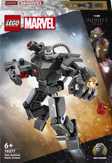 LEGO Marvel 76277 War Machine v robotickom brnení