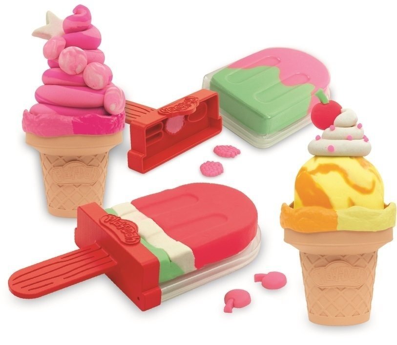 Hasbro PlayDoh Plastelína ako zmrzlina v chladničke Kúzelný hrad
