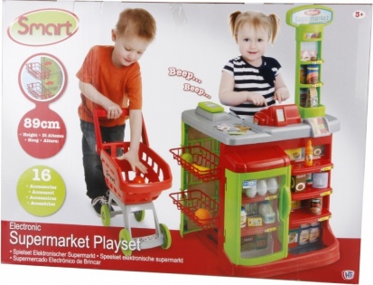 Alltoys Supermarket s vozíkom Smart