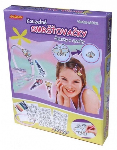 Zmršťovačky - Čelenky a sponky