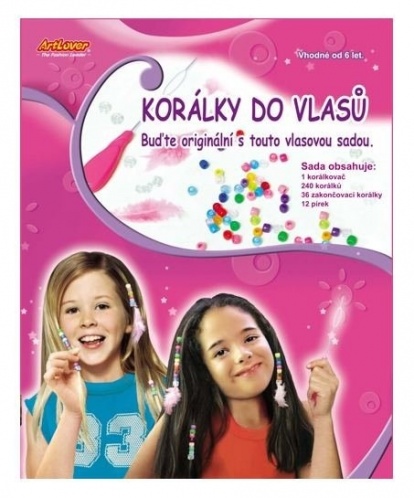 Korálky do vlasov