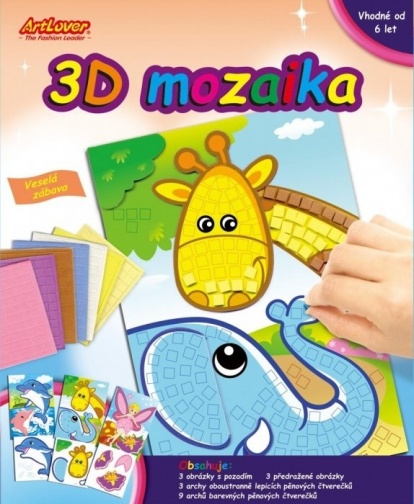3D mozaika - krabica