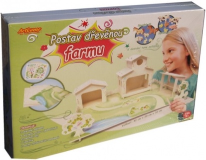 Postav drevenú farmu