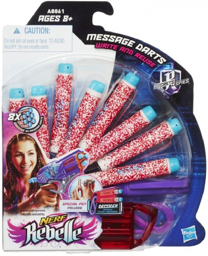 Hasbro NERF Rebelle šifrovacie náboje náhradné balenie