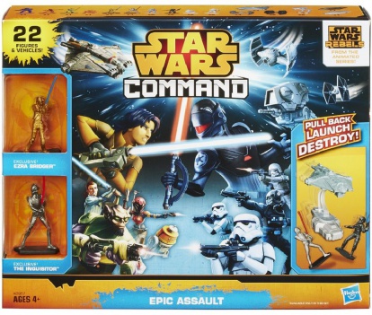 Star Wars Command mega vesmírna stavba s minifigúrkami