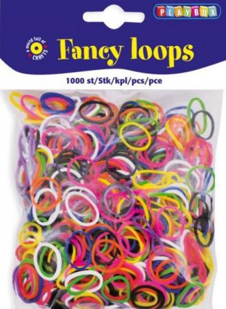 Gumičky Loops sada 1000ks mix farieb