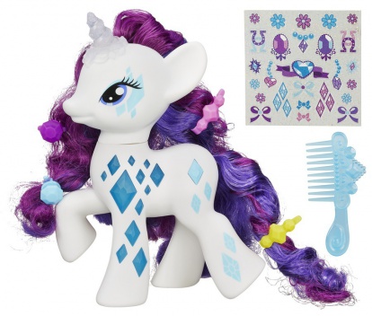 My Little Pony fosforeskujúce rarity