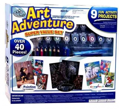 Art Adventure - veľká sada tvorenie - biela