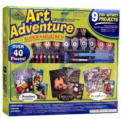 Art Adventure - veľká sada tvorenie - zelená