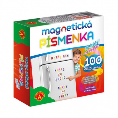 Magnetická písmenka na chladničku