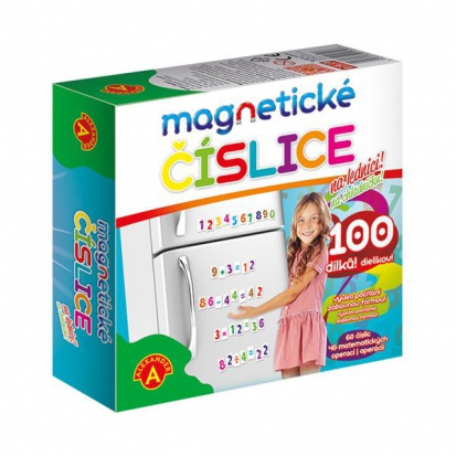 Magnetické číslice na chladničku