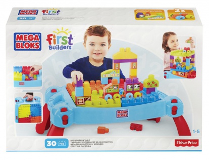 Mega Bloks First Builders pracovňa malého staviteľa