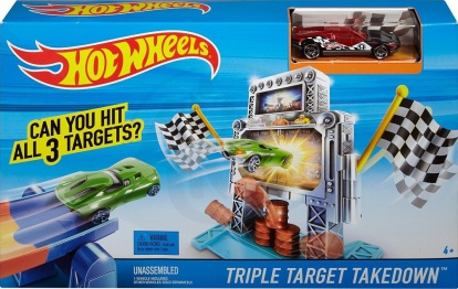 Hot Wheels dráha závodné prekážky