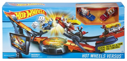 Mattel Hot Wheels dráha Ty proti súperovi