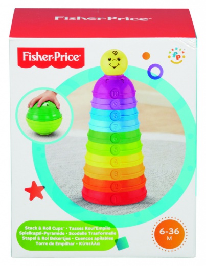 Fisher Price aktívna skladačka s rolničkou