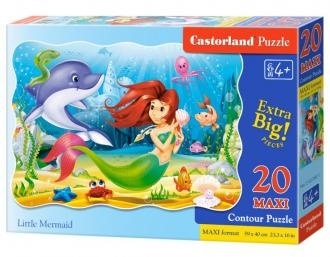 Puzzle maxi 20 dielikov - Malá morská víla