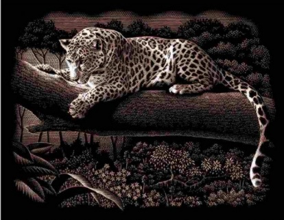 Leopard na strome