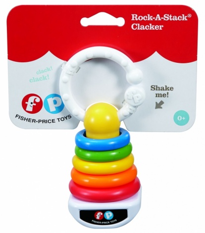 Fisher Price hrkálka krúžky na tyči