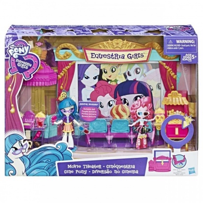 Hasbro My Little Pony Equestrii Girls Tematický hrací set - kino