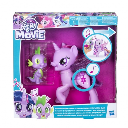 Hasbro My Little Pony Hrací set sa spievajúci Twilight Sparkle a Spikom