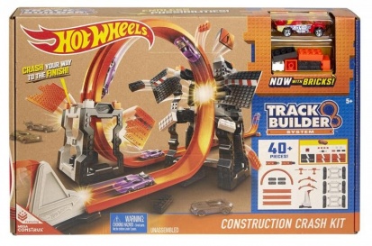 Mattel Hot Wheels track builder búracie set