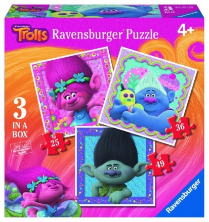 Ravensburger Trollovia 25/36/49 dielikov
