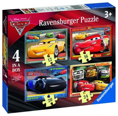 Ravensburger Disney Autá 3 II 12/16/20/24 dielikov