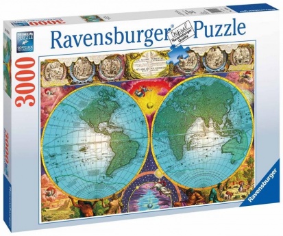 Ravensburger Antická mapa 3000 dielikov