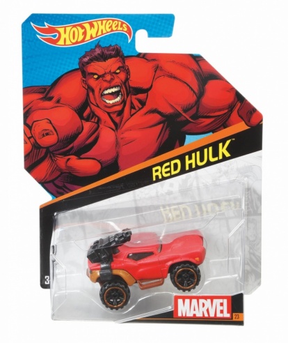 Mattel Hot Wheels Marvel kultový angličák