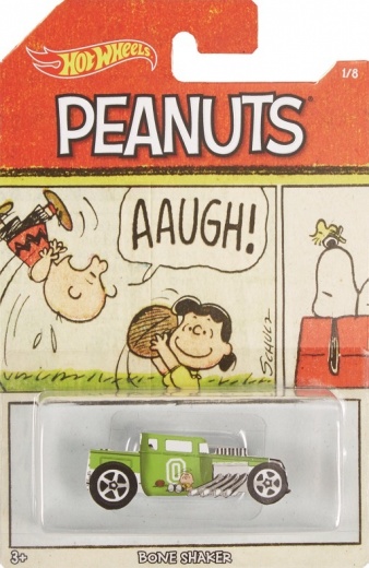 Mattel Hot Wheels tematické auto - Peanuts