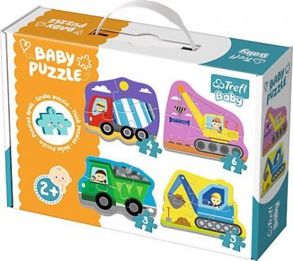 puzzle Baby Classic - Vozidlá