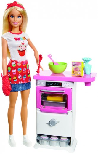 Mattel Barbie varenie a pečenie herný set s bábikou