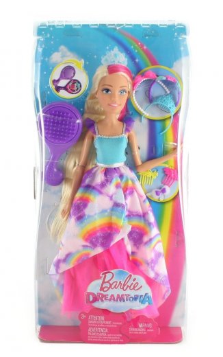 Mattel Barbie vysoká dlhovláska blondínka