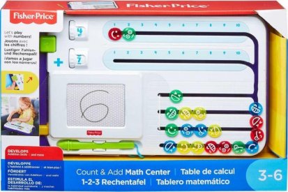 Fisher Price matematická tabuľka