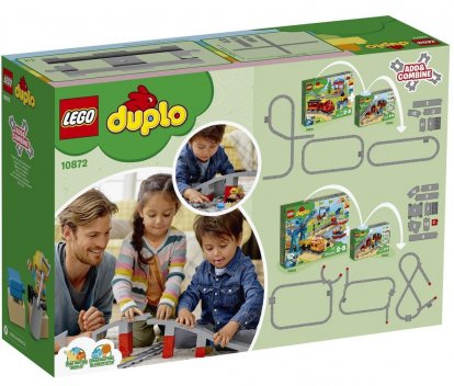 LEGO DUPLO 10872 Doplnky k vláčika - most a koľaje