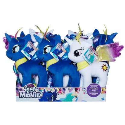 Hasbro My Little Pony Plyšový poník 25cm s hrivou na česanie