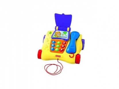 Fisher Price Hovoriaci ťahacie telefón (CZ / ANG)