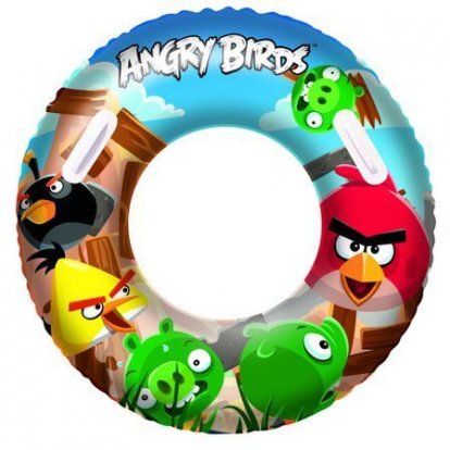 Bestway 96103 Nafukovací kruh veľký - Angry Birds