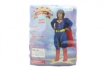 Kostým super hrdina 130 - 140 cm