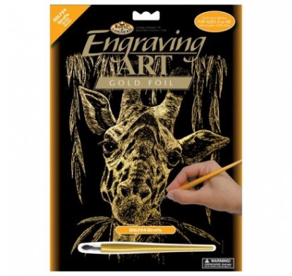Vyškrabávacie obrázok - Žirafa