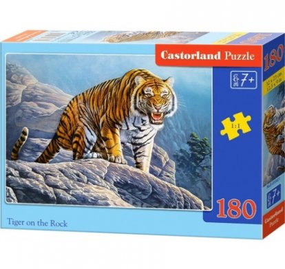 Puzzle Castorland - Tiger na skale