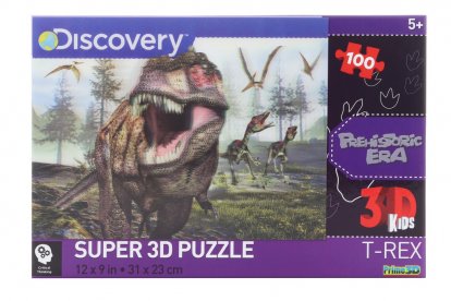 Lamps 105686 3D Puzzle T-Rex 100 dielikov