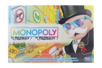 Hasbro Monopoly pre mileniály