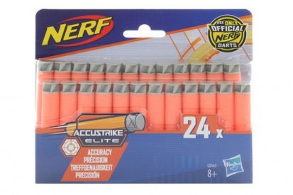 Hasbro NERF Accustrike náhradné šípky 24 ks