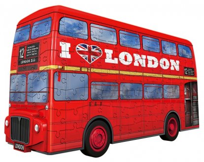 Ravensburger 3D puzzle Londýnsky autobus 216 dielikov