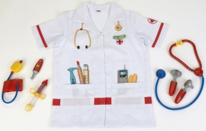 Klein Doktorský oblek s doplnkami