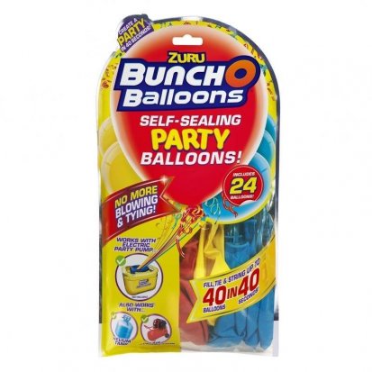 Zuru - party balóniky (červená, modrá, žltá)