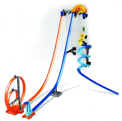 Mattel Hot Wheeels track builder zvislá dráha